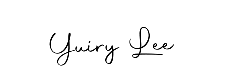 Design your own signature with our free online signature maker. With this signature software, you can create a handwritten (Autography-DOLnW) signature for name Yuiry Lee. Yuiry Lee signature style 10 images and pictures png