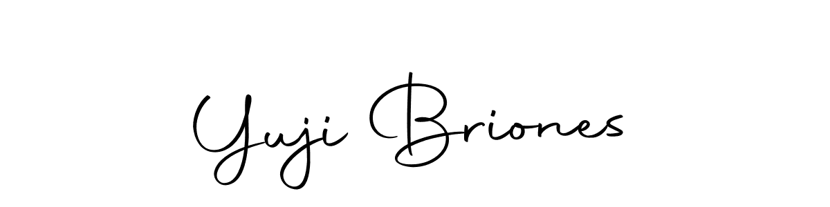 Use a signature maker to create a handwritten signature online. With this signature software, you can design (Autography-DOLnW) your own signature for name Yuji Briones. Yuji Briones signature style 10 images and pictures png