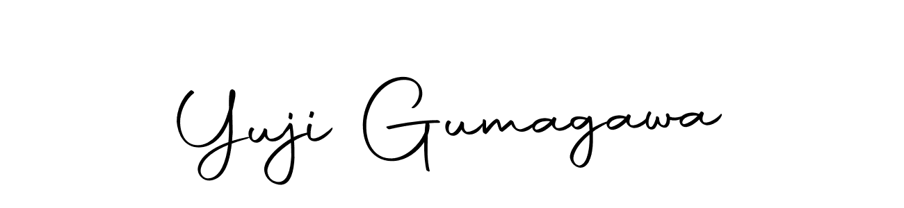 Here are the top 10 professional signature styles for the name Yuji Gumagawa. These are the best autograph styles you can use for your name. Yuji Gumagawa signature style 10 images and pictures png