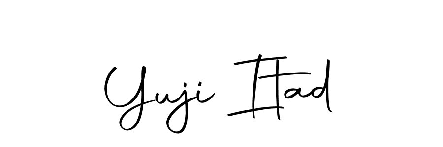 Yuji Itad stylish signature style. Best Handwritten Sign (Autography-DOLnW) for my name. Handwritten Signature Collection Ideas for my name Yuji Itad. Yuji Itad signature style 10 images and pictures png