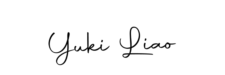 The best way (Autography-DOLnW) to make a short signature is to pick only two or three words in your name. The name Yuki Liao include a total of six letters. For converting this name. Yuki Liao signature style 10 images and pictures png