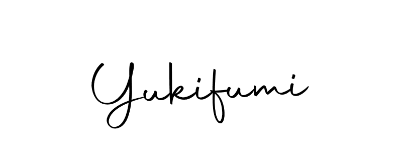 Make a beautiful signature design for name Yukifumi. With this signature (Autography-DOLnW) style, you can create a handwritten signature for free. Yukifumi signature style 10 images and pictures png