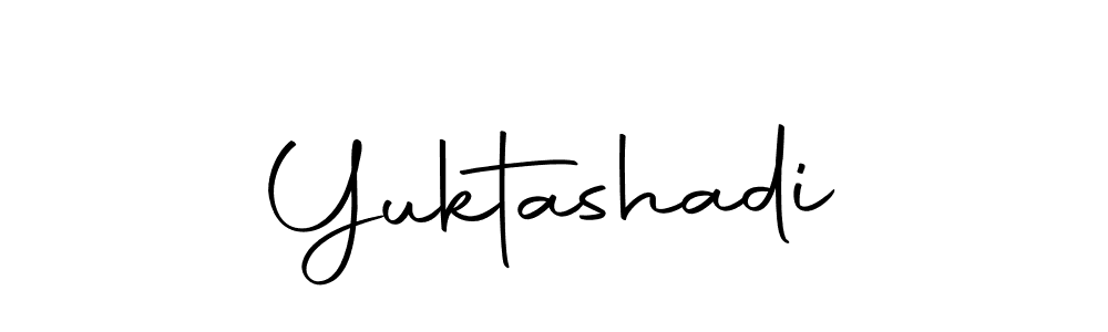 Make a beautiful signature design for name Yuktashadi. With this signature (Autography-DOLnW) style, you can create a handwritten signature for free. Yuktashadi signature style 10 images and pictures png