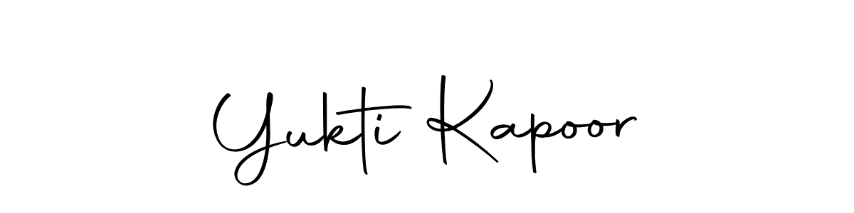 Use a signature maker to create a handwritten signature online. With this signature software, you can design (Autography-DOLnW) your own signature for name Yukti Kapoor. Yukti Kapoor signature style 10 images and pictures png