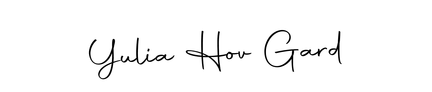 Design your own signature with our free online signature maker. With this signature software, you can create a handwritten (Autography-DOLnW) signature for name Yulia Hov Gard. Yulia Hov Gard signature style 10 images and pictures png