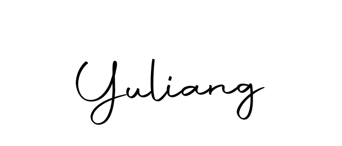 if you are searching for the best signature style for your name Yuliang. so please give up your signature search. here we have designed multiple signature styles  using Autography-DOLnW. Yuliang signature style 10 images and pictures png