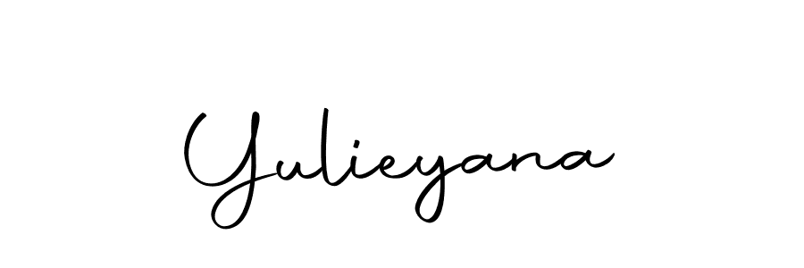 Yulieyana stylish signature style. Best Handwritten Sign (Autography-DOLnW) for my name. Handwritten Signature Collection Ideas for my name Yulieyana. Yulieyana signature style 10 images and pictures png