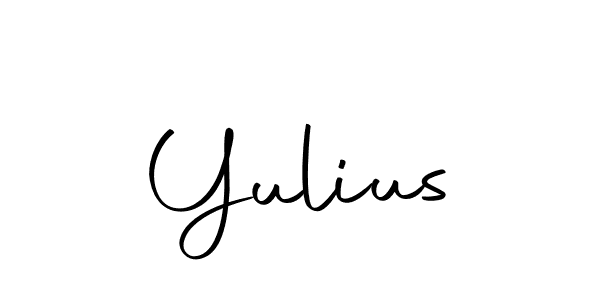 Similarly Autography-DOLnW is the best handwritten signature design. Signature creator online .You can use it as an online autograph creator for name Yulius. Yulius signature style 10 images and pictures png