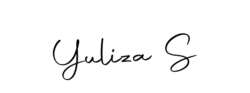 How to Draw Yuliza S signature style? Autography-DOLnW is a latest design signature styles for name Yuliza S. Yuliza S signature style 10 images and pictures png