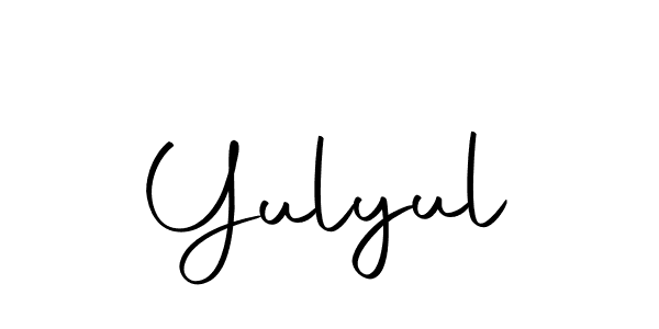 Autography-DOLnW is a professional signature style that is perfect for those who want to add a touch of class to their signature. It is also a great choice for those who want to make their signature more unique. Get Yulyul name to fancy signature for free. Yulyul signature style 10 images and pictures png