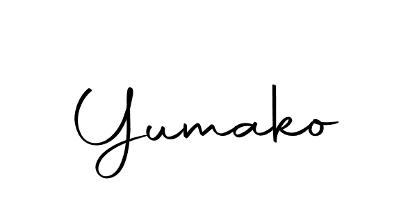 Yumako stylish signature style. Best Handwritten Sign (Autography-DOLnW) for my name. Handwritten Signature Collection Ideas for my name Yumako. Yumako signature style 10 images and pictures png