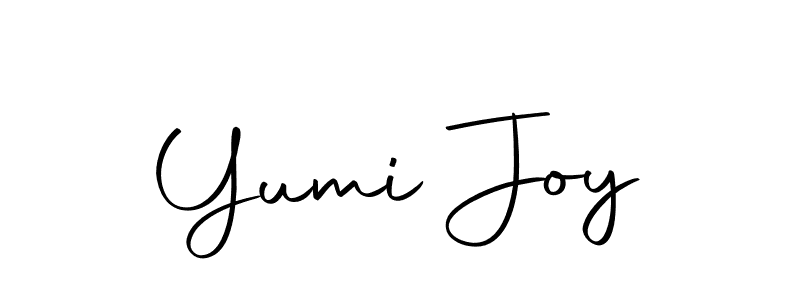 How to make Yumi Joy signature? Autography-DOLnW is a professional autograph style. Create handwritten signature for Yumi Joy name. Yumi Joy signature style 10 images and pictures png