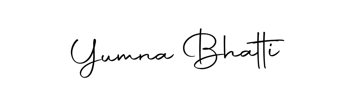Make a short Yumna Bhatti signature style. Manage your documents anywhere anytime using Autography-DOLnW. Create and add eSignatures, submit forms, share and send files easily. Yumna Bhatti signature style 10 images and pictures png