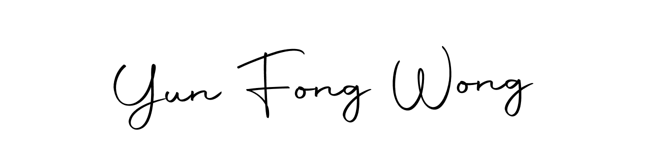 The best way (Autography-DOLnW) to make a short signature is to pick only two or three words in your name. The name Yun Fong Wong include a total of six letters. For converting this name. Yun Fong Wong signature style 10 images and pictures png