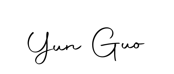 if you are searching for the best signature style for your name Yun Guo. so please give up your signature search. here we have designed multiple signature styles  using Autography-DOLnW. Yun Guo signature style 10 images and pictures png