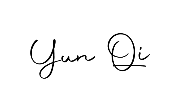 Once you've used our free online signature maker to create your best signature Autography-DOLnW style, it's time to enjoy all of the benefits that Yun Qi name signing documents. Yun Qi signature style 10 images and pictures png