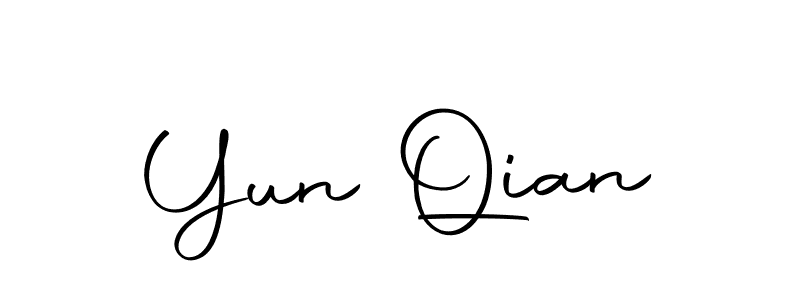Autography-DOLnW is a professional signature style that is perfect for those who want to add a touch of class to their signature. It is also a great choice for those who want to make their signature more unique. Get Yun Qian name to fancy signature for free. Yun Qian signature style 10 images and pictures png