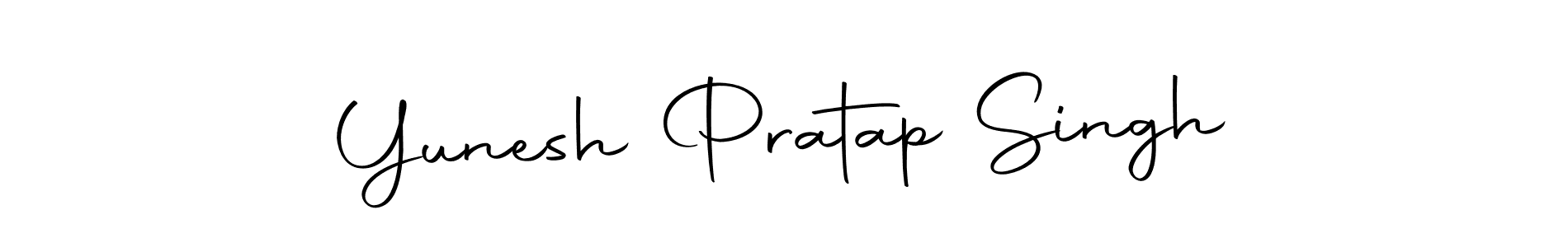 Design your own signature with our free online signature maker. With this signature software, you can create a handwritten (Autography-DOLnW) signature for name Yunesh Pratap Singh. Yunesh Pratap Singh signature style 10 images and pictures png