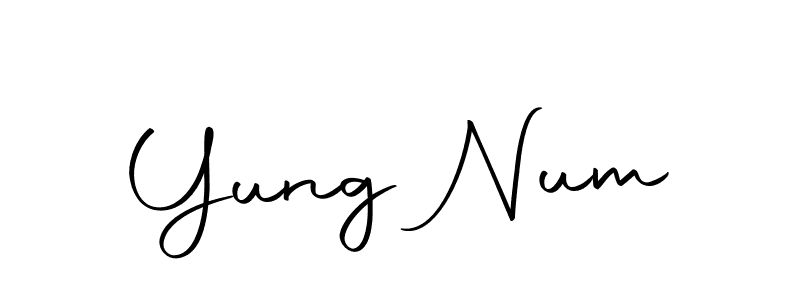 Yung Num stylish signature style. Best Handwritten Sign (Autography-DOLnW) for my name. Handwritten Signature Collection Ideas for my name Yung Num. Yung Num signature style 10 images and pictures png