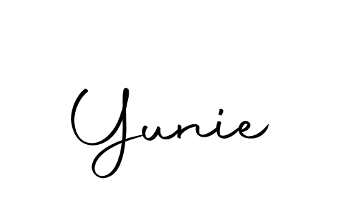 Also we have Yunie name is the best signature style. Create professional handwritten signature collection using Autography-DOLnW autograph style. Yunie signature style 10 images and pictures png