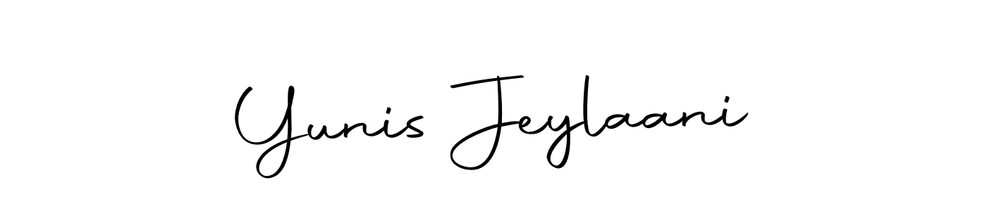 Make a beautiful signature design for name Yunis Jeylaani. Use this online signature maker to create a handwritten signature for free. Yunis Jeylaani signature style 10 images and pictures png