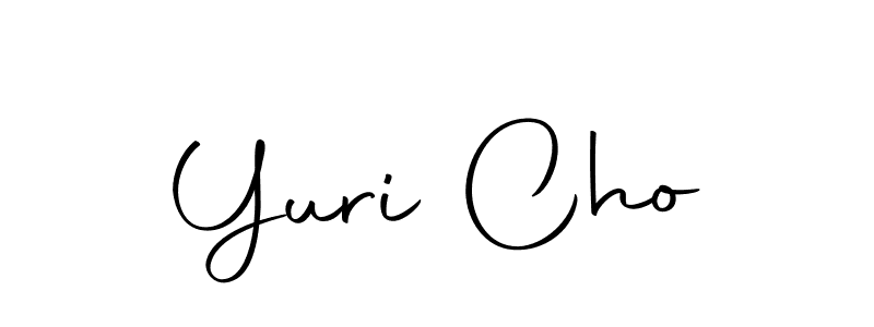 Use a signature maker to create a handwritten signature online. With this signature software, you can design (Autography-DOLnW) your own signature for name Yuri Cho. Yuri Cho signature style 10 images and pictures png