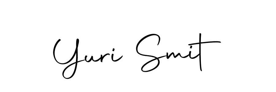 Create a beautiful signature design for name Yuri Smit. With this signature (Autography-DOLnW) fonts, you can make a handwritten signature for free. Yuri Smit signature style 10 images and pictures png