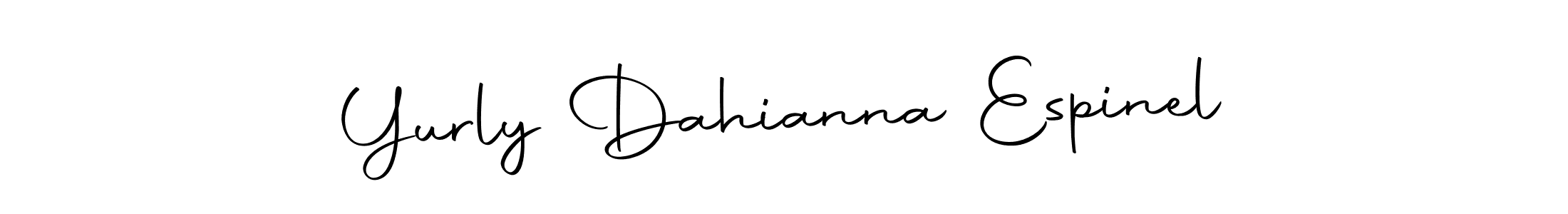 You should practise on your own different ways (Autography-DOLnW) to write your name (Yurly Dahianna Espinel) in signature. don't let someone else do it for you. Yurly Dahianna Espinel signature style 10 images and pictures png