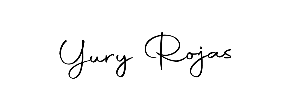 Make a beautiful signature design for name Yury Rojas. With this signature (Autography-DOLnW) style, you can create a handwritten signature for free. Yury Rojas signature style 10 images and pictures png