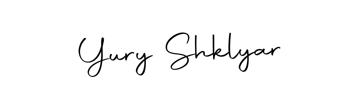 Also we have Yury Shklyar name is the best signature style. Create professional handwritten signature collection using Autography-DOLnW autograph style. Yury Shklyar signature style 10 images and pictures png