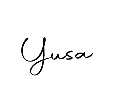 Best and Professional Signature Style for Yusa. Autography-DOLnW Best Signature Style Collection. Yusa signature style 10 images and pictures png