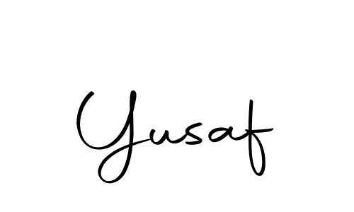 Yusaf stylish signature style. Best Handwritten Sign (Autography-DOLnW) for my name. Handwritten Signature Collection Ideas for my name Yusaf. Yusaf signature style 10 images and pictures png