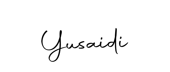 Yusaidi stylish signature style. Best Handwritten Sign (Autography-DOLnW) for my name. Handwritten Signature Collection Ideas for my name Yusaidi. Yusaidi signature style 10 images and pictures png