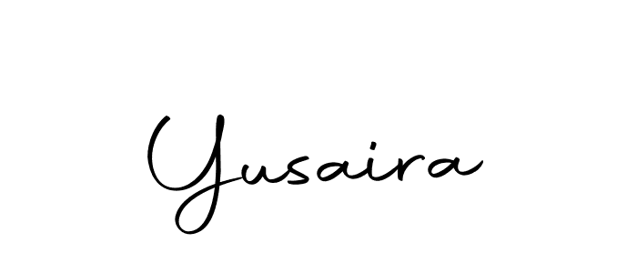 Create a beautiful signature design for name Yusaira. With this signature (Autography-DOLnW) fonts, you can make a handwritten signature for free. Yusaira signature style 10 images and pictures png
