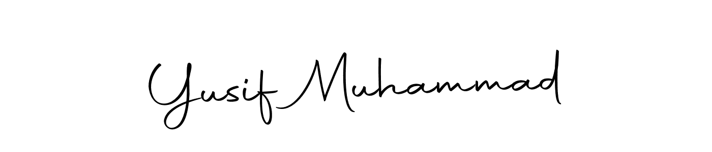 Make a beautiful signature design for name Yusif Muhammad. Use this online signature maker to create a handwritten signature for free. Yusif Muhammad signature style 10 images and pictures png