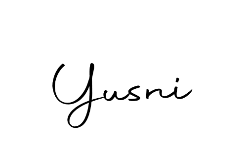 if you are searching for the best signature style for your name Yusni. so please give up your signature search. here we have designed multiple signature styles  using Autography-DOLnW. Yusni signature style 10 images and pictures png