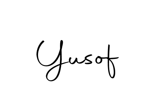 Yusof stylish signature style. Best Handwritten Sign (Autography-DOLnW) for my name. Handwritten Signature Collection Ideas for my name Yusof. Yusof signature style 10 images and pictures png