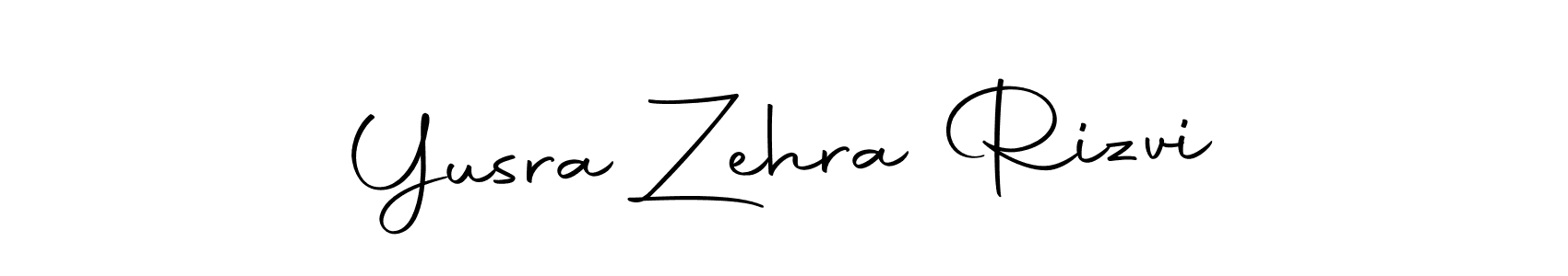 Make a beautiful signature design for name Yusra Zehra Rizvi. Use this online signature maker to create a handwritten signature for free. Yusra Zehra Rizvi signature style 10 images and pictures png
