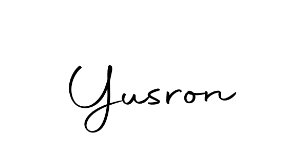 Similarly Autography-DOLnW is the best handwritten signature design. Signature creator online .You can use it as an online autograph creator for name Yusron. Yusron signature style 10 images and pictures png