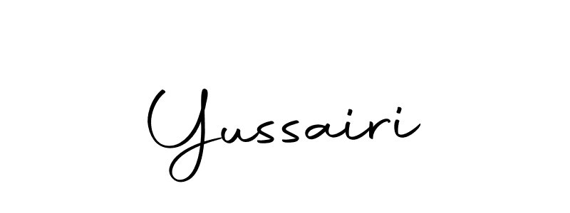 How to make Yussairi signature? Autography-DOLnW is a professional autograph style. Create handwritten signature for Yussairi name. Yussairi signature style 10 images and pictures png