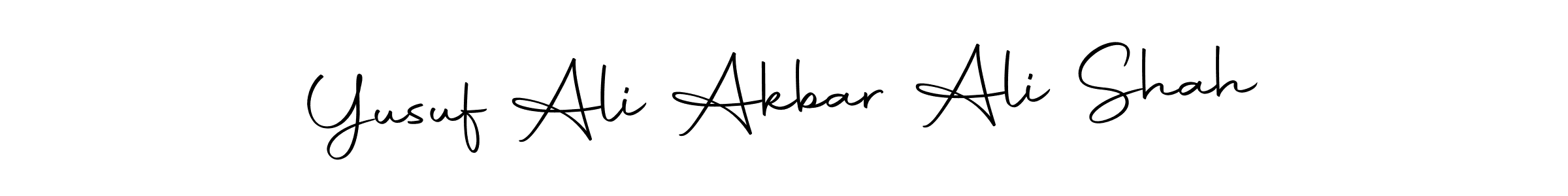 Make a short Yusuf Ali Akbar Ali Shah signature style. Manage your documents anywhere anytime using Autography-DOLnW. Create and add eSignatures, submit forms, share and send files easily. Yusuf Ali Akbar Ali Shah signature style 10 images and pictures png