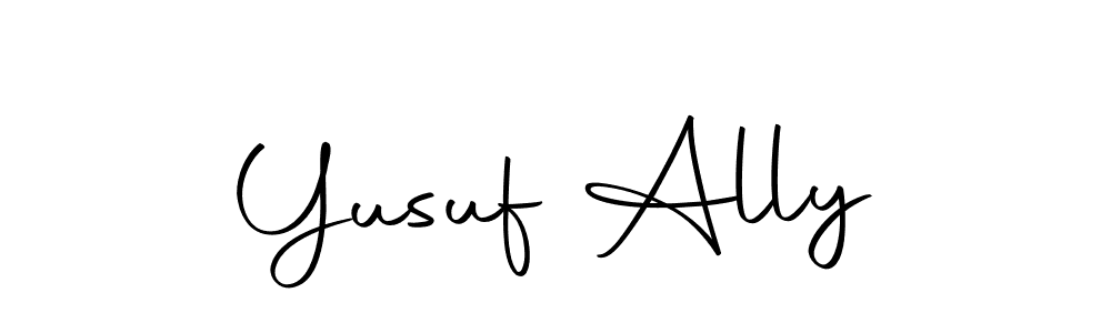 This is the best signature style for the Yusuf Ally name. Also you like these signature font (Autography-DOLnW). Mix name signature. Yusuf Ally signature style 10 images and pictures png