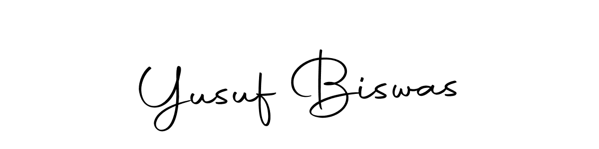 It looks lik you need a new signature style for name Yusuf Biswas. Design unique handwritten (Autography-DOLnW) signature with our free signature maker in just a few clicks. Yusuf Biswas signature style 10 images and pictures png