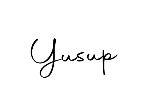 The best way (Autography-DOLnW) to make a short signature is to pick only two or three words in your name. The name Yusup include a total of six letters. For converting this name. Yusup signature style 10 images and pictures png