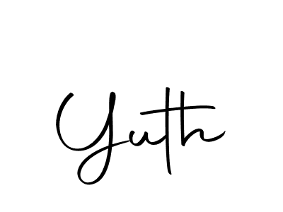 This is the best signature style for the Yuth name. Also you like these signature font (Autography-DOLnW). Mix name signature. Yuth signature style 10 images and pictures png