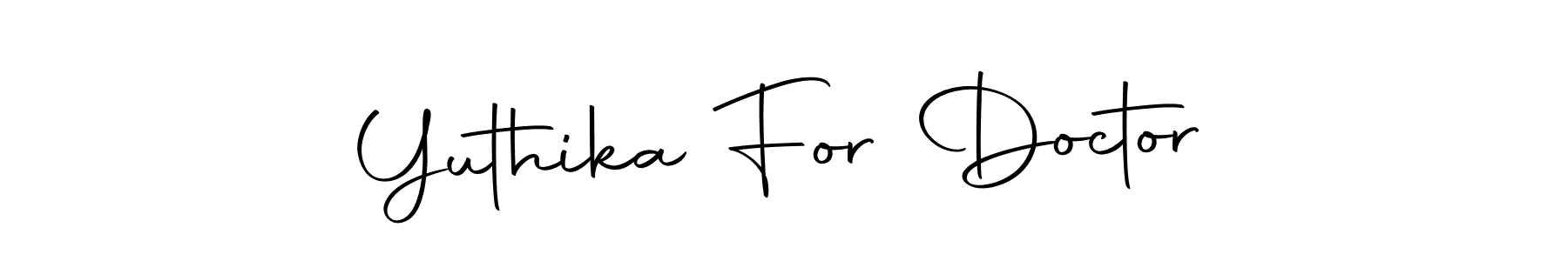 Make a beautiful signature design for name Yuthika For Doctor. With this signature (Autography-DOLnW) style, you can create a handwritten signature for free. Yuthika For Doctor signature style 10 images and pictures png