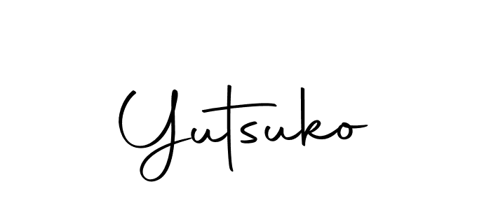 How to make Yutsuko name signature. Use Autography-DOLnW style for creating short signs online. This is the latest handwritten sign. Yutsuko signature style 10 images and pictures png