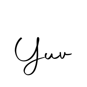 How to Draw Yuv signature style? Autography-DOLnW is a latest design signature styles for name Yuv. Yuv signature style 10 images and pictures png