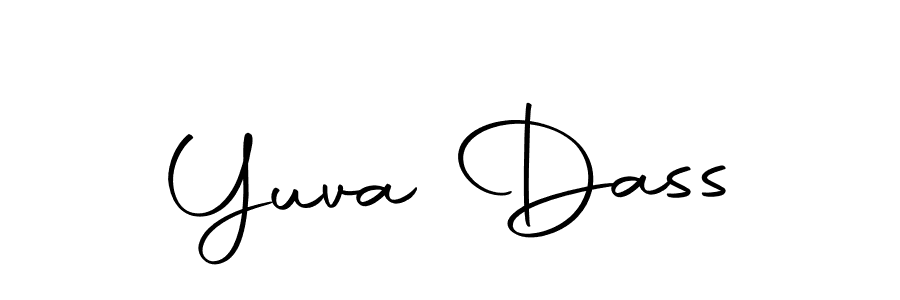 Make a beautiful signature design for name Yuva Dass. Use this online signature maker to create a handwritten signature for free. Yuva Dass signature style 10 images and pictures png