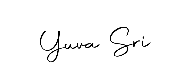 if you are searching for the best signature style for your name Yuva Sri. so please give up your signature search. here we have designed multiple signature styles  using Autography-DOLnW. Yuva Sri signature style 10 images and pictures png